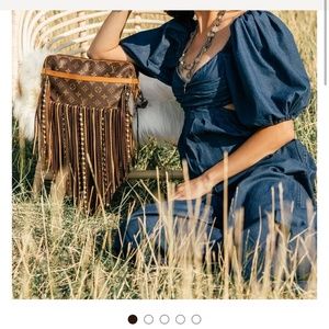 Vintage Boho LV purse